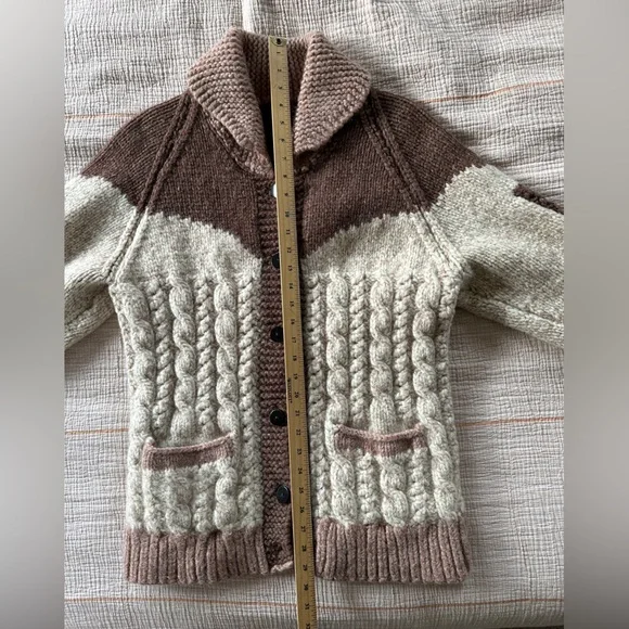 Vintage Buffalo Wool Sweater / Jacket - Picture 14 of 16